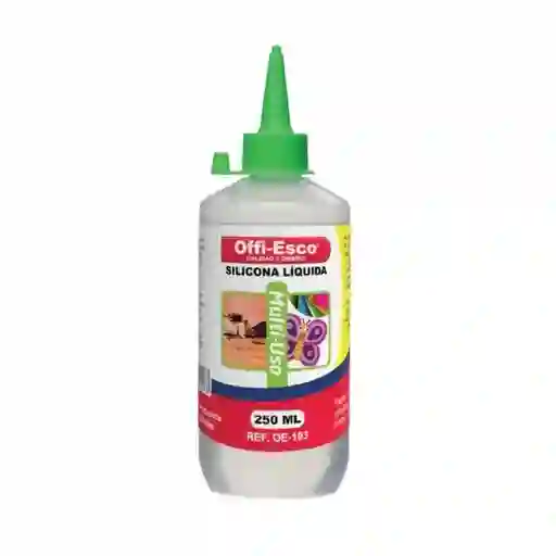 Silicona Liquida 250 Ml Offi Esco Oe-193