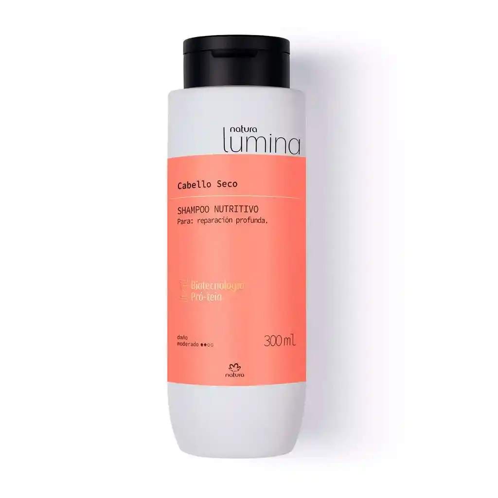 Shampoo Nutritivo Cabello Seco Lumina Natura