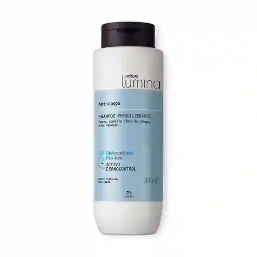 Shampoo Reequilibrante Anticaspa Lumina Natura 300ml Calidad