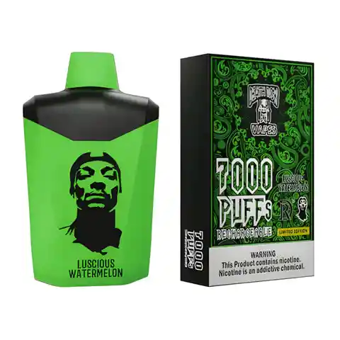 Snoop Dogg Vape 7.000 Puffs Desechable Luscious Watermelon