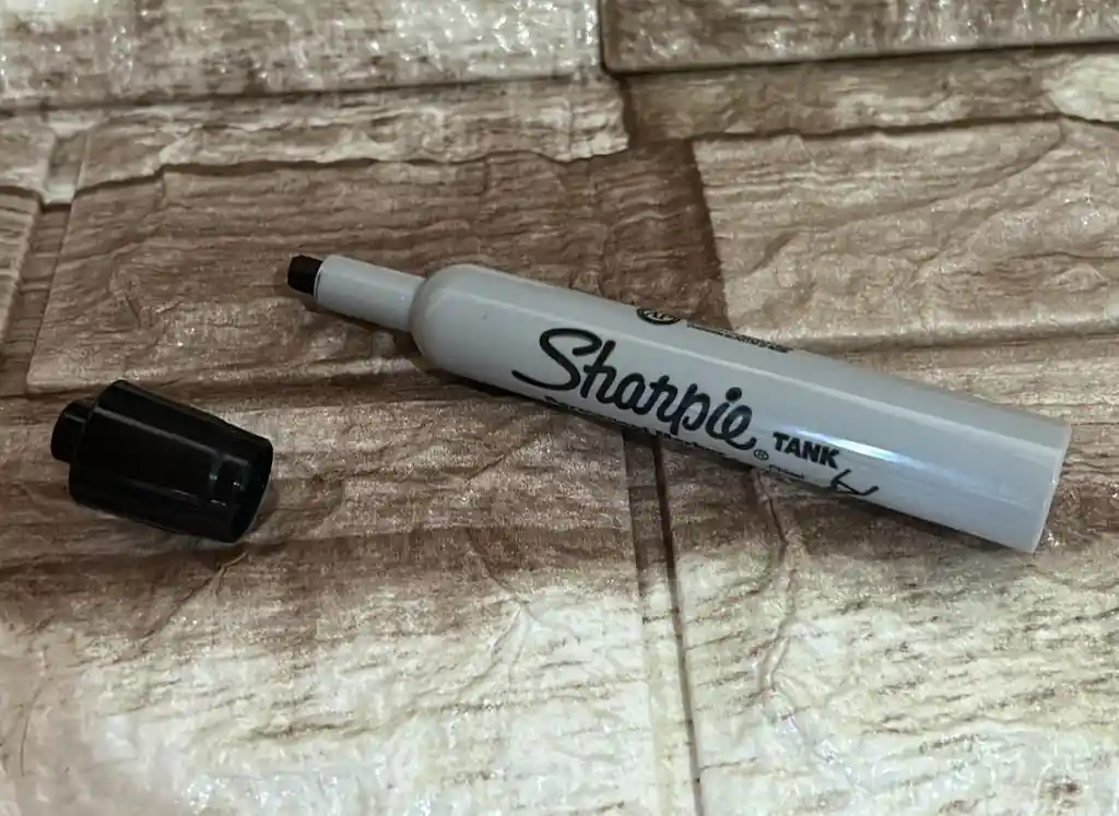 Marcador Sharpie Negro Grueso Permanente Tank Unidad