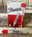 Marcador Sharpie Rojo Grueso Permanente Tank Unidad