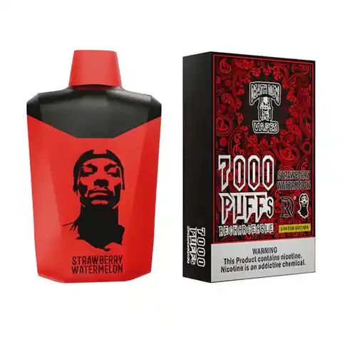 Snoop Dogg Vape 7.000 Puffs Desechable Strawberry Watermelon