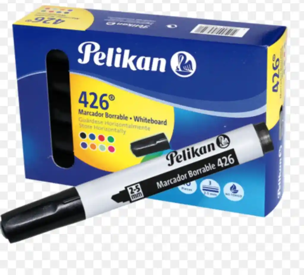 Marcador Borrable Negro Pelikan