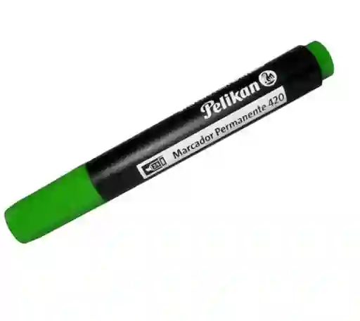 Marcador Permanente Verde Pelikan