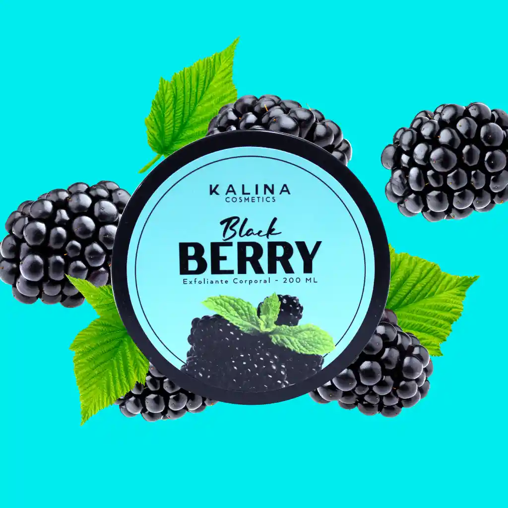 Exfoliante Corporal Black Berry