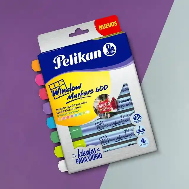 Marcadores Especial Para Vidrio Pelikan Caja *8