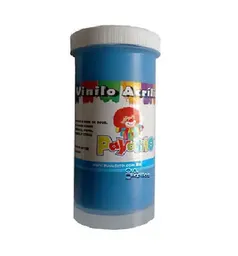 Pintura Vinilo Acrilico 125 Gm Payasito Color Azul Claro