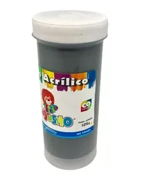 Pintura Vinilo Acrilico 125 Gm Payasito Color Gris