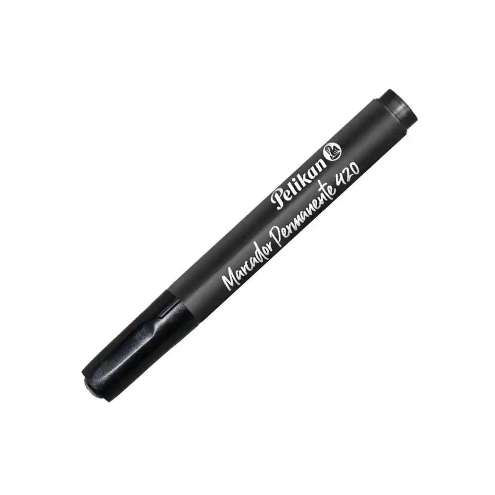 Marcador Pelikan 420 Negro Permante