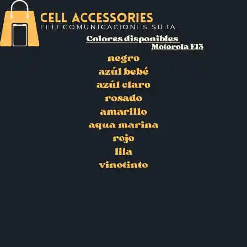 Silicone Case Motorola E13