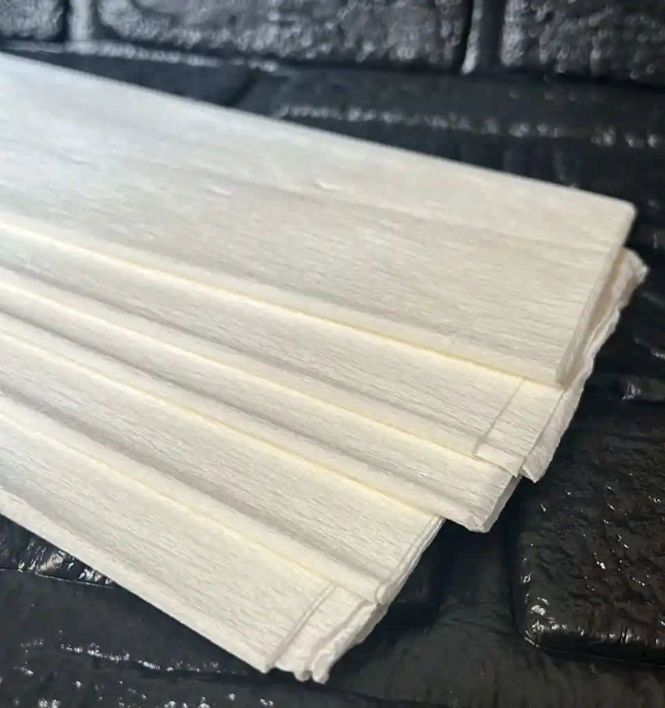 Papel Crepe Pliego Blanco Unidad