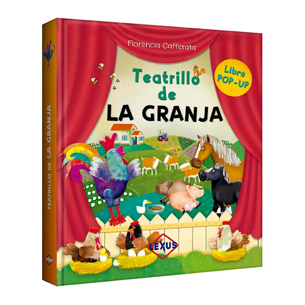 Libro Pop Up La Granja Cuento Infantil Niños Niñas Bebes