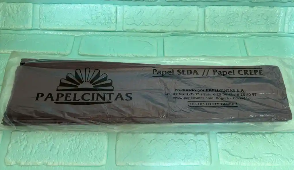 Papel Crepe Pliego Negro Unidad
