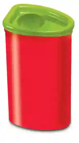 Sacapuntas Con Deposito Faber Castell - Rojo