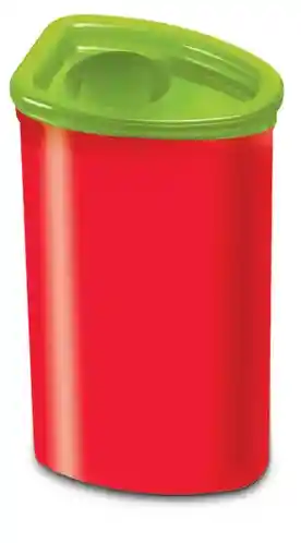 Sacapuntas Con Deposito Faber Castell - Rojo