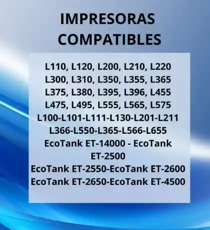 Litro Tinta Negra 774 Compatib Eps L1455 L656 M100 M105 M200