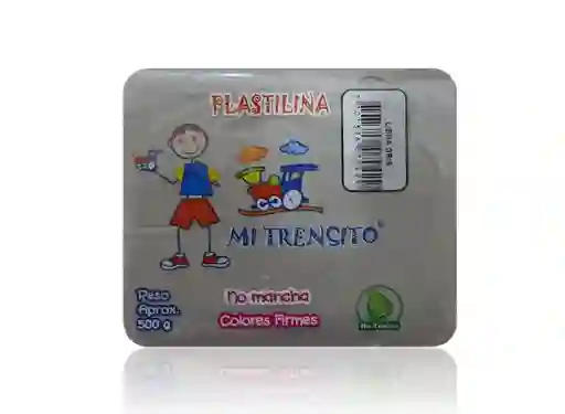 Plastilina Por Libra En Bloque Color Gris Mi Trensito