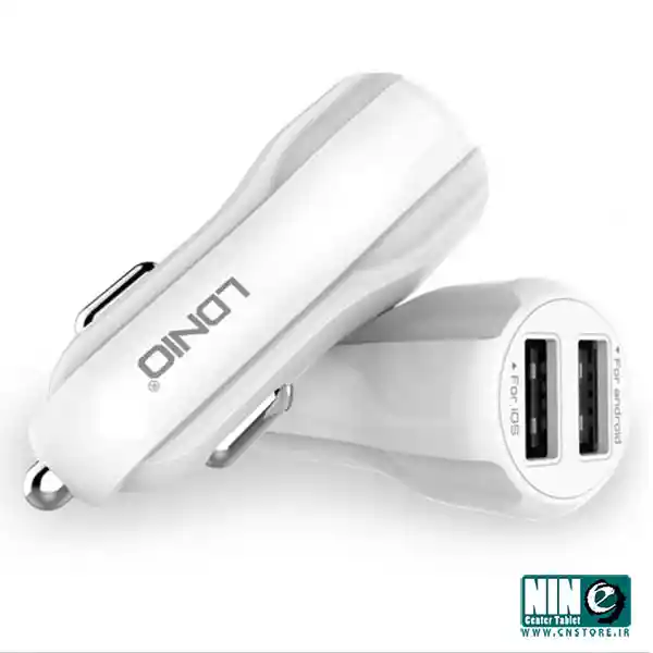 Cargador De Carro Ldnio C331 Con Cable Microusb Para Iphone