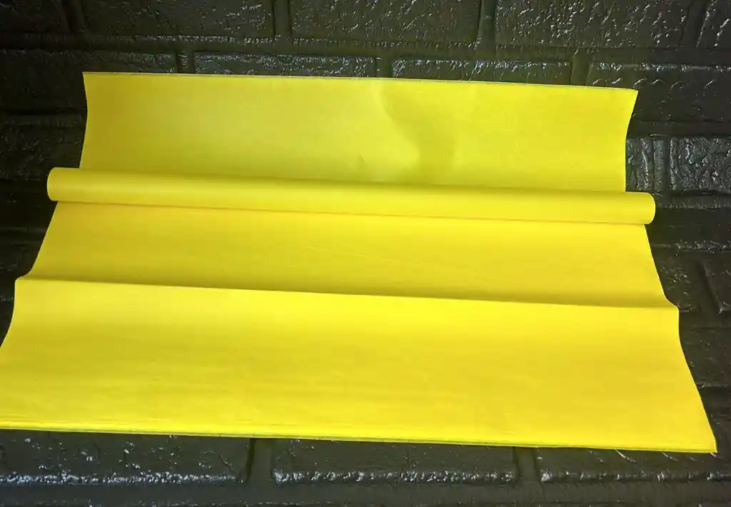 Papel Seda O Papelillo Amarillo X25 Pliegos