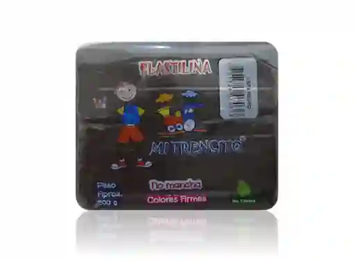 Plastilina Por Libra En Bloque Color Negro Mi Trensito