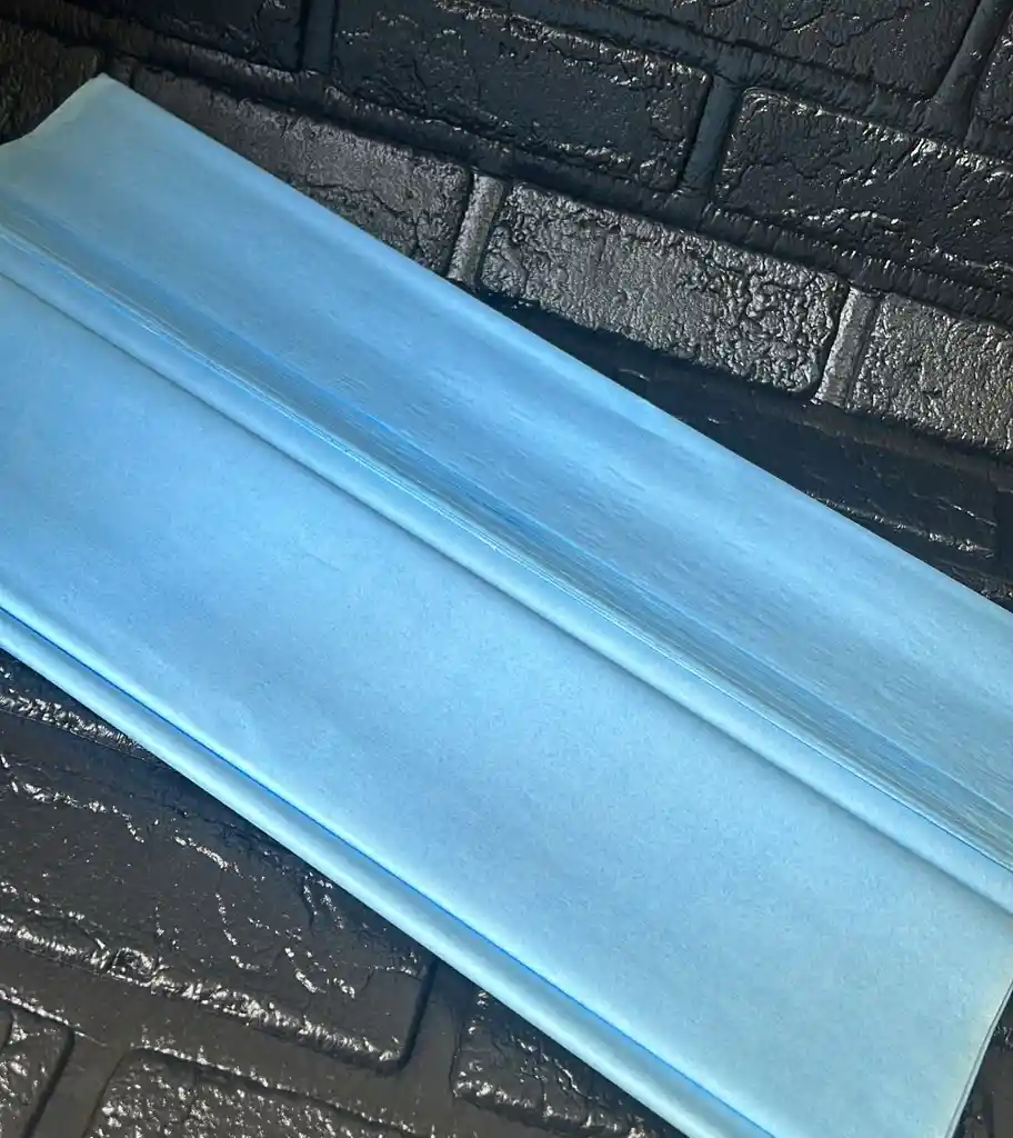 Papel Seda O Papelillo Azul Claro X25 Pliegos