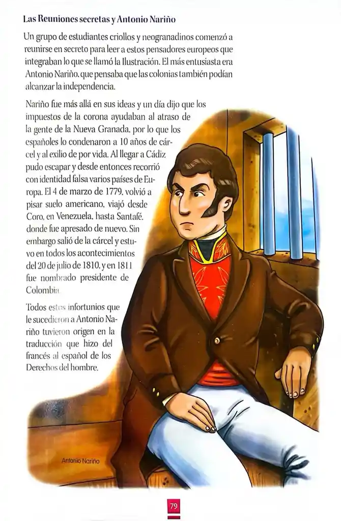 Libro Infantil Historia De Colombia Para Niños Didáctico