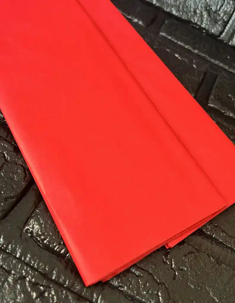 Papel Seda O Papelillo Rojo X25 Pliegos