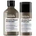 Duo Loreal Absolut Repair Molecular Shampoo Y Termo Protector