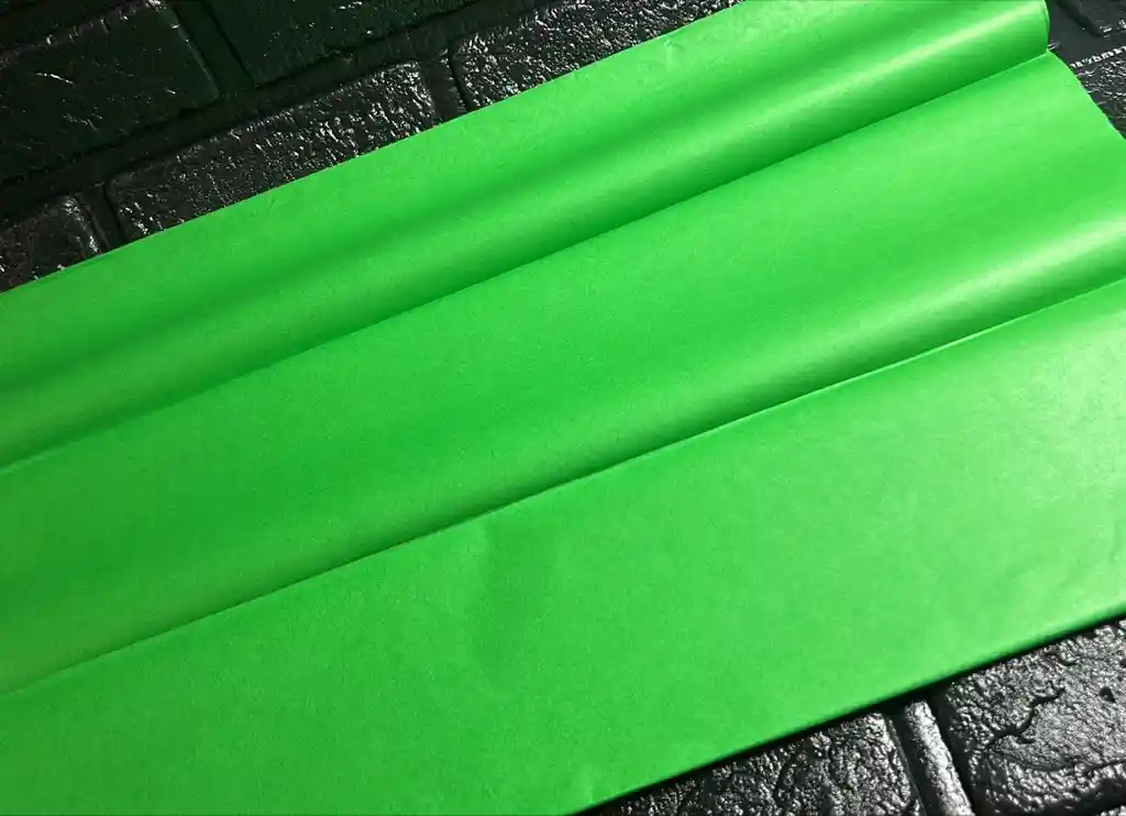 Papel Seda O Papelillo Verde Claro X25 Pliegos