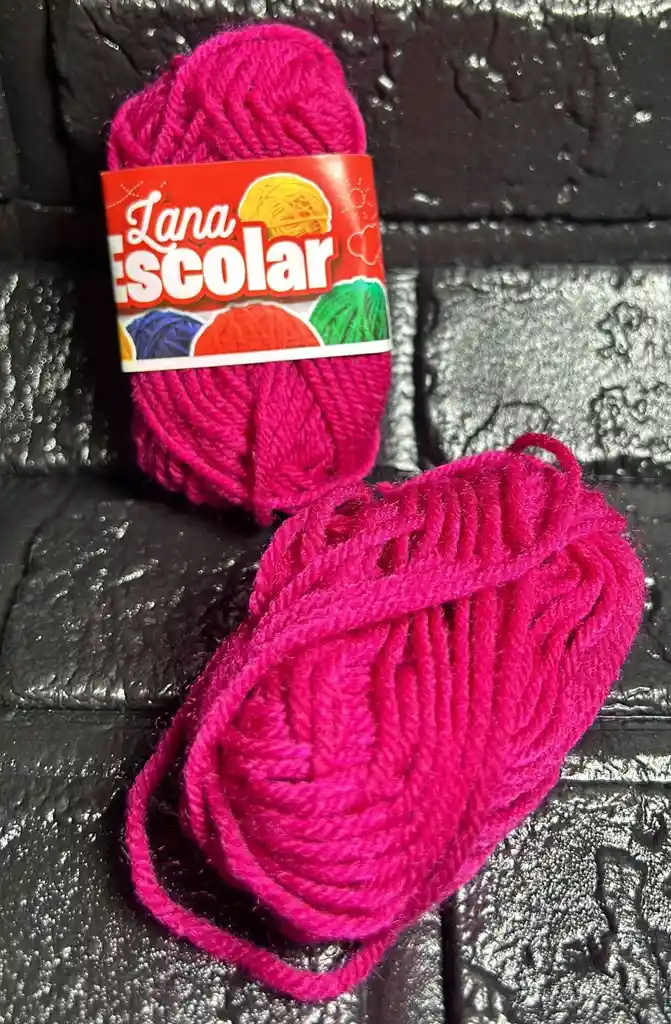 Lana Escolar Fucsia 10g