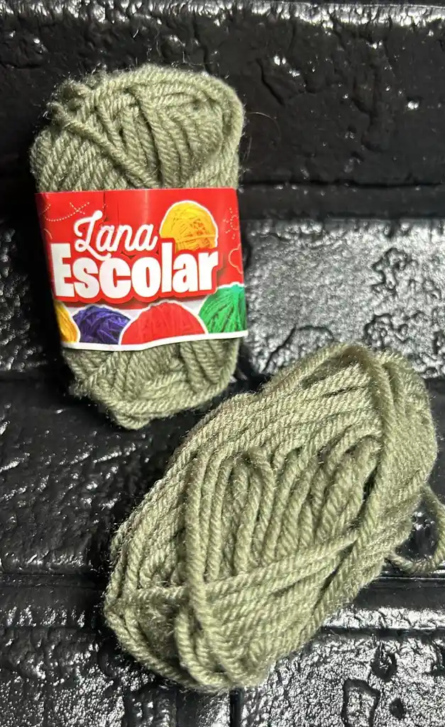 Lana Escolar Gris 10g