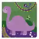Set Libro Y Rompecabezas Sensorial Dinosaurios Niños Bebes