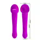 Vibrador Lengua Masajeador De Clitoris 2 En 1 Vibrador Consolador Doble Motor Alta Gama (recargable) Pretty Love