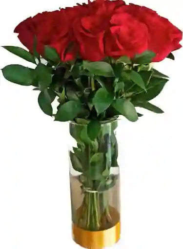 Rosas En Jarron