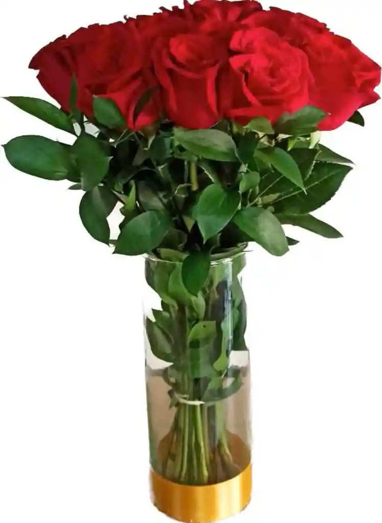 Rosas En Jarron