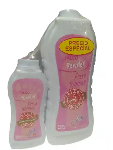 Talco Powder X2 Unidades - Mujer