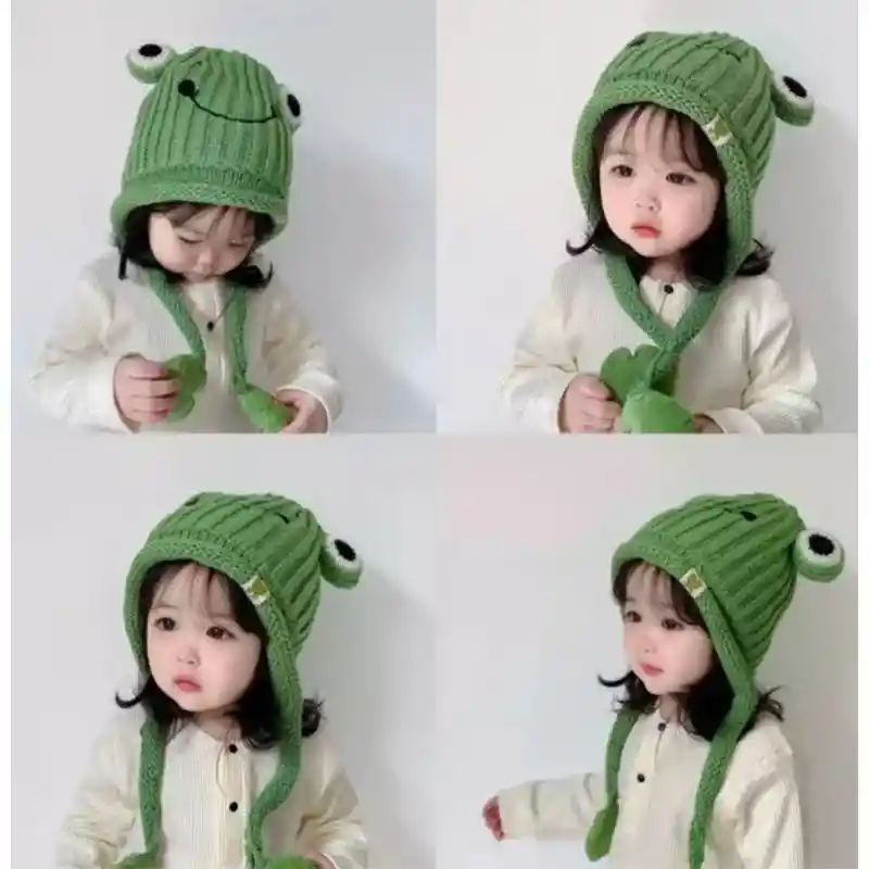 Gorro Lana Para Niños Animalitos