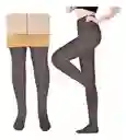 Medias Térmicas Afelpadas Efecto Piel Tipo Leggins