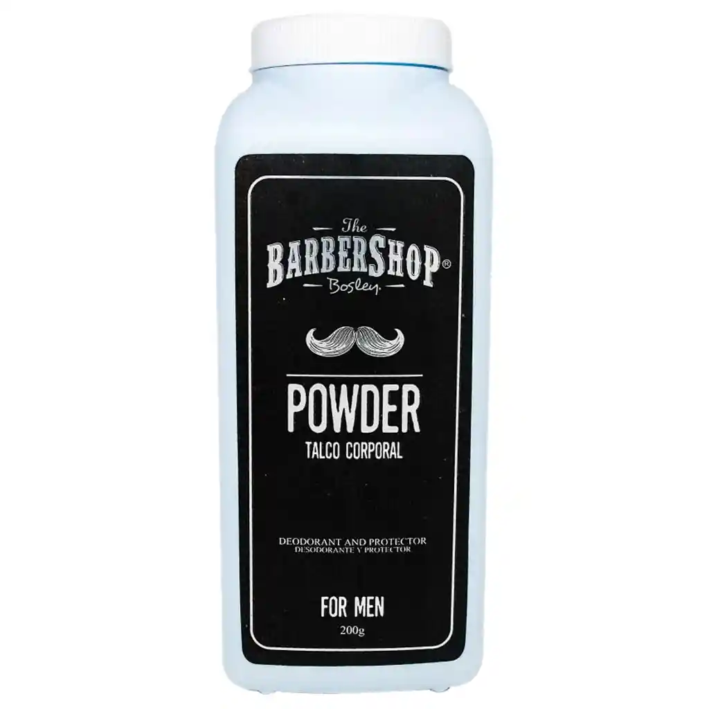 Talco Corporal Barberia Barbershop Pura Protección 700 Grs