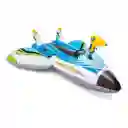 Flotador Inflable Avión + Pistola Montable Agua Intex 57536 Color Aleatorio