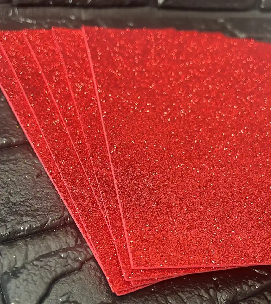 Fomi Rojo Escarchado 1/8