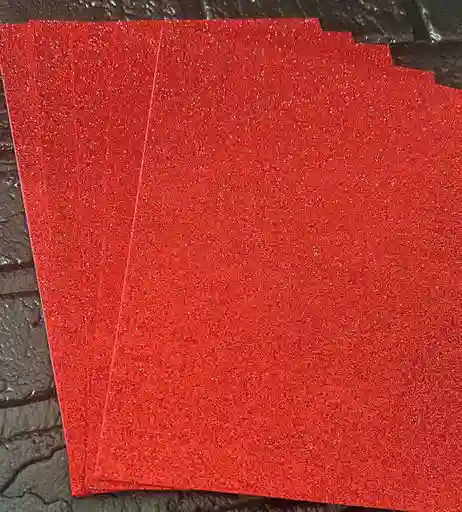 Fomi Rojo Escarchado 1/8