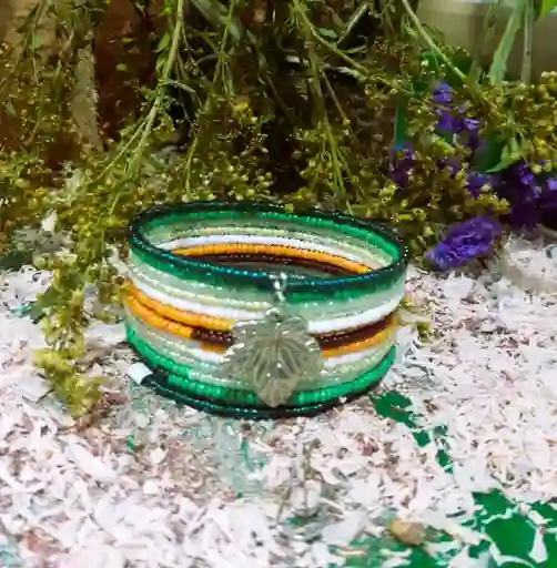 Pulsera 14 Giros. Manilla Paisaje