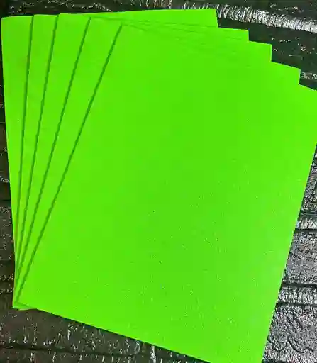 Fomi Verde Manzana Escarchado 1/8