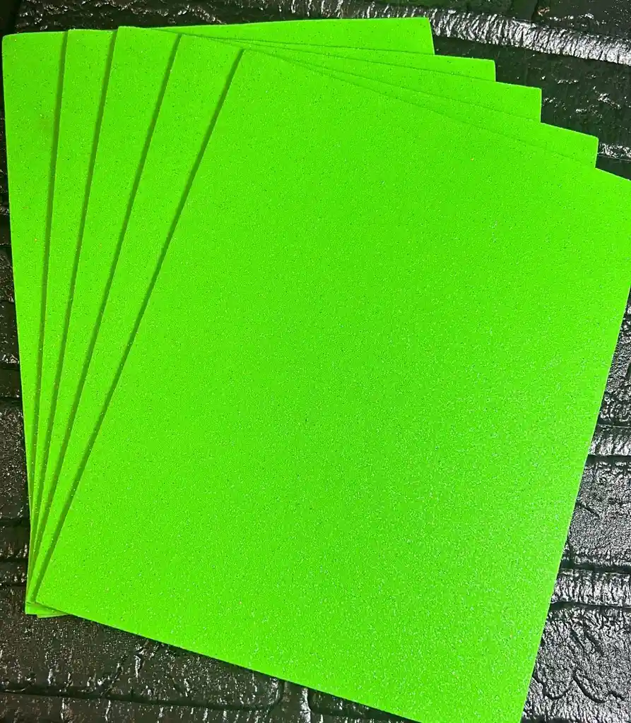 Fomi Verde Manzana Escarchado 1/8