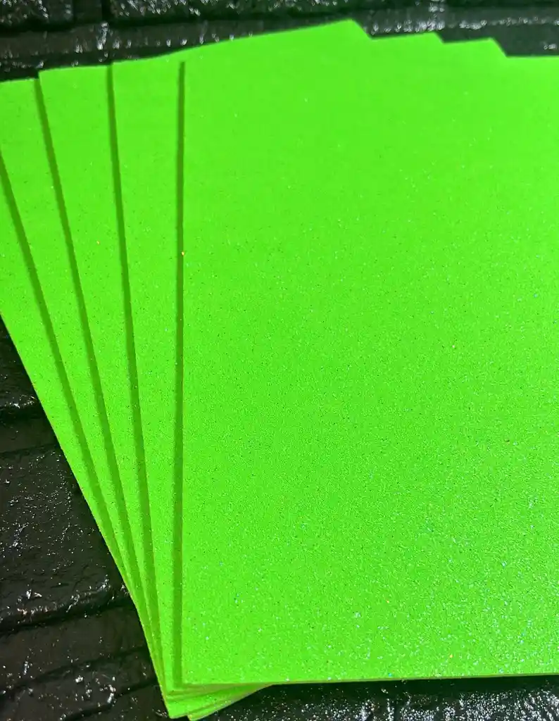 Fomi Verde Manzana Escarchado 1/8