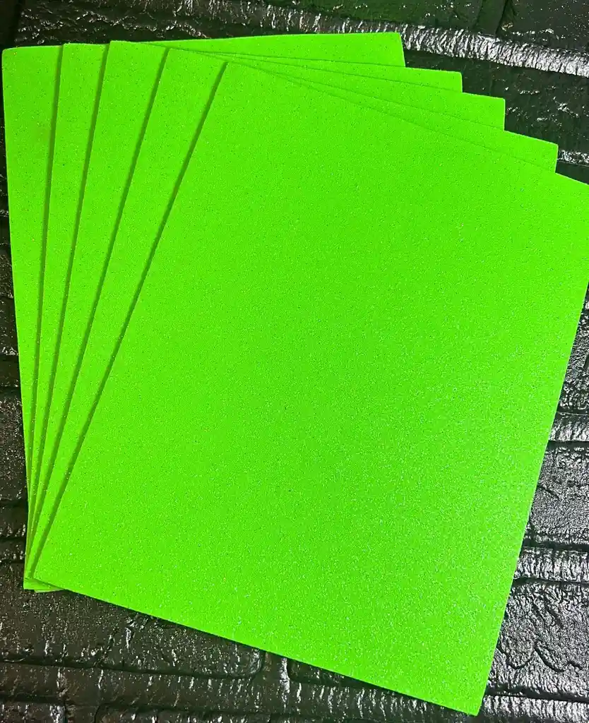 Fomi Verde Manzana Escarchado 1/8