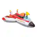 Flotador Inflable Avión + Pistola Montable Agua Intex 57536 Color Aleatorio