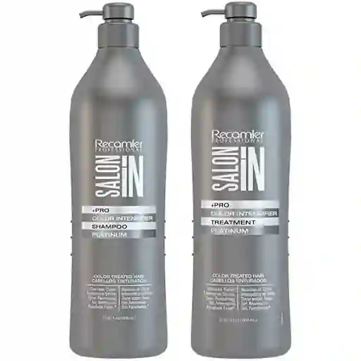 Kit Shampoo + Treatment Platinum Intensifier | Salon In Recamier